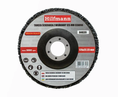 Круг кораловий зачисний шліфувальний Hilfmann 125 мм (H4639)