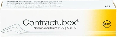 Гель Contractubex Merz 100 г против рубцов шрамов растяжек, Контрактубекс