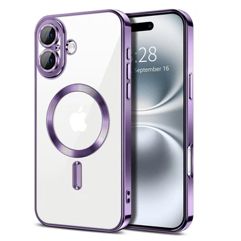 Чехол Fiji Chrome для Apple iPhone 17 с MagSafe и защитой камер Purple