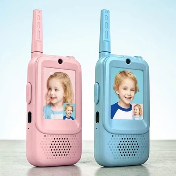 Детская видеорация HANSON Walkie Talkie набор /2 шт дальность действия до 300 м
