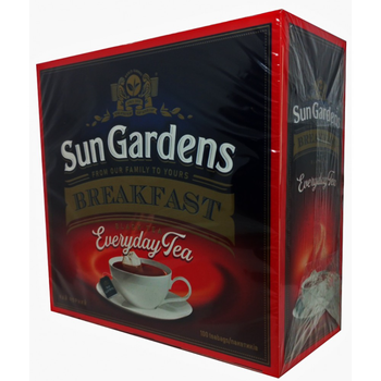 Черный чай Sun Gardens EveryDay Breakfast 100 пакетов