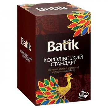 Чай чорный Batik Королевский стандарт 85г
