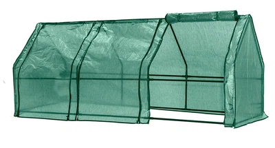 Парник складной Neo Tools ПЕ пленка 135г 240х90х90 см зеленый (696536)