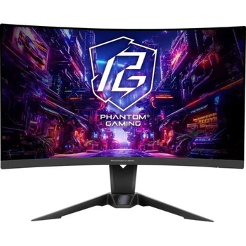 Монітор вигнутий 27" ASRock PG27QRT2A, Black
