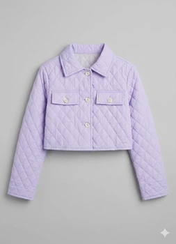 Ветровка SHEIN 134 Светло-фиолетовый 31-0437