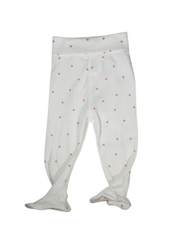Брюки H&M 62 Белый 1255007_сердечки