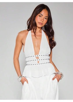 Топ SHEIN XL Белый sz2406176537510106