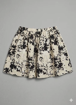 Юбка H&M 104 Бежевый 31-0565_узор