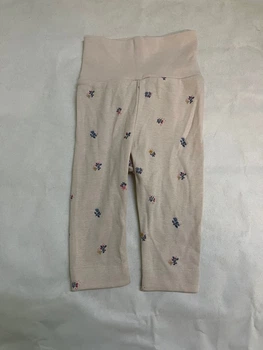 Брюки H&M 62 Бежевый 1255880_цветы