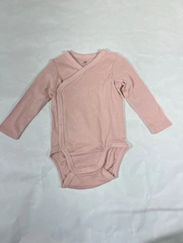 Боди лонгслив H&M 68 Пудровый 0814306_пудра