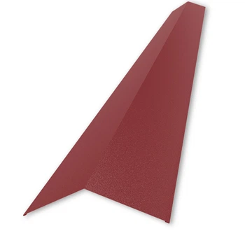 Конек треугольный 115×115 RAL 3011 красно-коричневый мат
