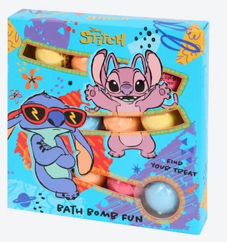 Бомбочки для ванни Disney Stitch 12 шт