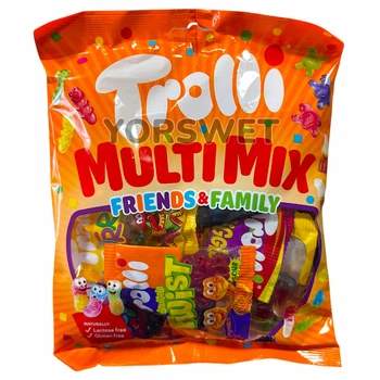 Жувальні цукерки Trolli Multi Mix Friends & Family Асорті 210 г (0163)