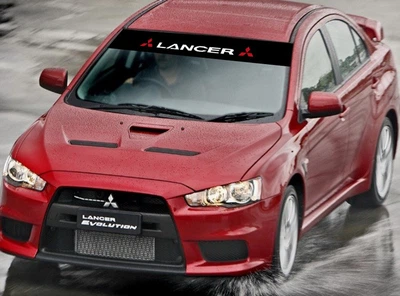Наклейка на лобовое стекло ARB 3D TUNING STUDIO Мицубиши Лансер 1300х210х0.080мм