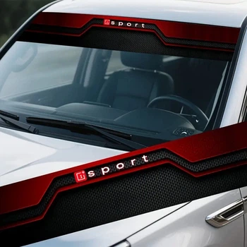 Наклейка на лобовое стекло авто ARB 3D TUNING STUDIO Спорт 1350х200х0.15мм