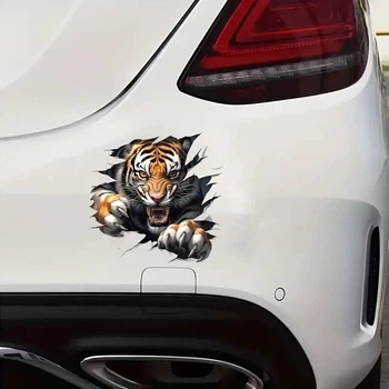 3д наклейка на авто ARB 3D TUNING STUDIO Тигр 130х130х0.15мм