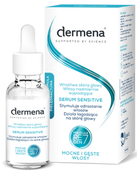 Serum do włosów Dermena Sensitve kuracja stymulująca wzrost włosów 50 ml (5902175323807)
