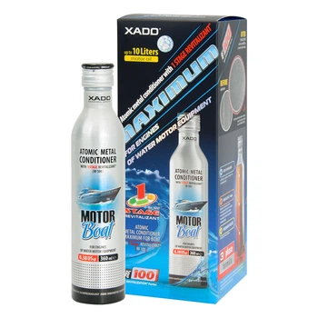 Атомарний кондиціонер металу Xado 1 Stage Maximum Motor Boa для двигунів човнів і катерів з ревіталізантом 360мл XA 40030_2