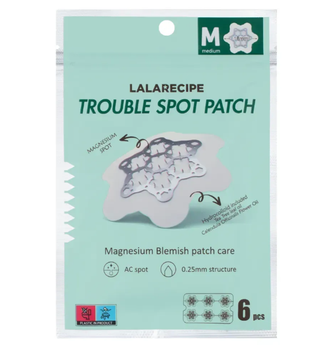 Пластирі гідроколоїдні від прищів Lalarecipe Trouble Spot Patch 18 мм × 6 шт