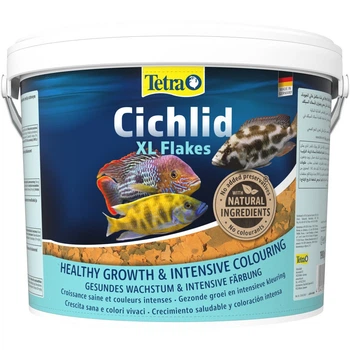 Корм Tetra Cichlid XL Flakes для рибок великих цихлід пластівці 10 л/ 1,9 кг 201415
