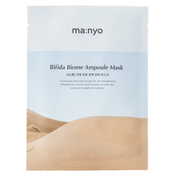Маска тканевая для восстановления биома кожи Manyo Bifida Biome Ampoule Mask, 1 шт*30 г