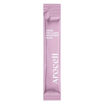 Маска-пленка с коллагеном для увлажнения и лифтинга Arocell Super Collagen Wrapping Mask, 5 г * 1 шт
