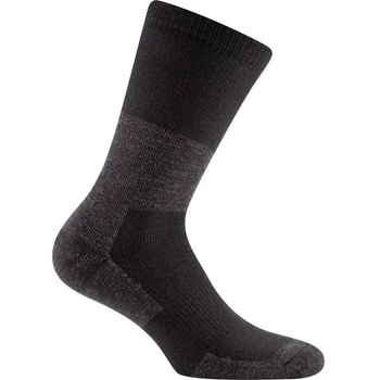 Спортивные носки из шерсти мериноса антибактериальные Accapi Outdoor Merino Crew Black (100030277)
