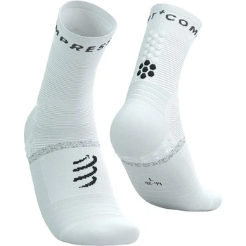 Носки спортивные с защитой от мозолей Compressport Pro Marathon Socks V2.0 White/black XL (100075547)