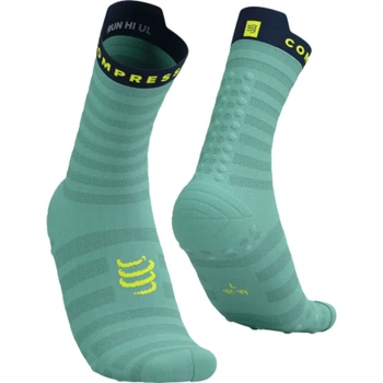 Носки для бега с усиленным носком Compressport Pro Racing Socks V4.0 Ultralight Run High Shell blue/blues S (100036907)