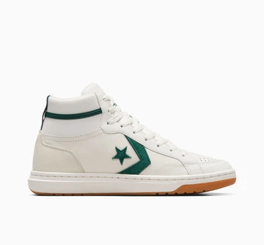 Мужские кеды Converse Pro Blaze Luxe Mid Classic Sport 42 Белые (A09516C)