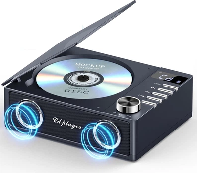 Портативный CD-проигрыватель Greadio с Bluetooth