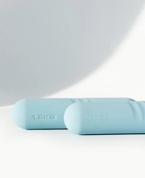 Гантелі для фітнесу Healthy Wealthy BLUE 1,5 кг 2 шт
