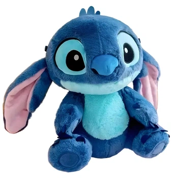 Детская мягкая игрушка Стич голубой 30 см, плюш (30CM-blue)