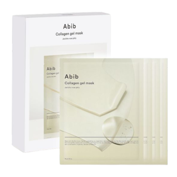 Гелевая маска с коллагеном и экстрактом розы Abib Collagen Gel Mask Jericho Rose Jelly, 4 шт * 35 г