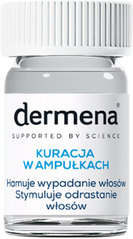 Набір ампул проти випадіння волосся Dermena Hair Care 15 x 5 мл (5902175320585)