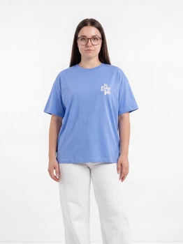 Футболка хлопковая длинная женская ONLY 15346761 XS Ultramarine (5715866547778)