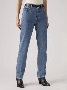 Джинси Regular Fit жіночі Levi's 501 Jeans For Women Shout Out Stone 12501-0438 28-30 Сині (5401105688882)