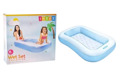 Бассейн надувной Intex детский 128 л 166 x 100 x 28 см
