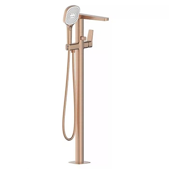 Смеситель для ванны свободностоящий ARMATURA MALAGA PVD BRUSHED ROSE GOLD 4525-510-34