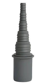 Кінцевик зі штуцером та редукцією Plastbrno 32mm 8-25мм UZ30000