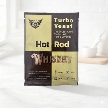 Турбо-дріжджі Hot Rod Whiskey 71 г, швидкі дріжджі для зернової браги зі смаком та ароматом віскі