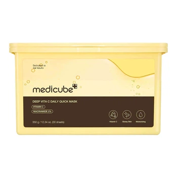 Набор осветляющих масок с витамином С medicube Deep Vita C Daily Quick Mask 30 шт