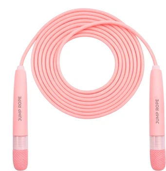 Скакалка регульована для фітнесу, кроссфіту Newt Jumping 3 м Рожева (NE-SK-67P)