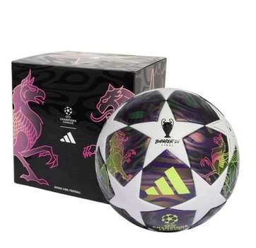 Мяч футбольный Adidas UCL 2026 Budapest league BOX JX9101 4 размер в подарочной коробке термошов