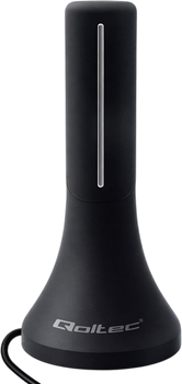 Wewnętrzna antena Qoltec TV DVB-T/T2 (5901878570655)