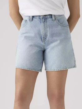 Шорти джинсові короткі жіночі Levi`s High Baggy Short A9311-0000 27 Блакитні (5401157180303)