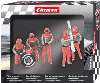 Zestaw figurek dla toru samochodowego Carrera Mechanicy Carrera Crew 5 szt (4007486211315)