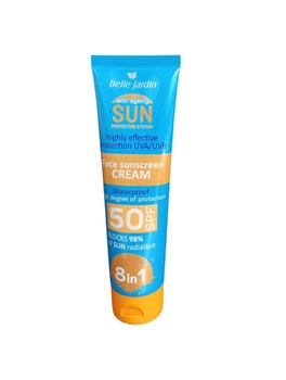 Солнцезащитный крем Belle Jardin для лица SPF 50+, 100мл