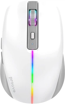 Миша Proove Comet Wireless/Bluetooth White/Grey (637460003)