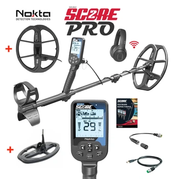 Металлоискатель Nokta Double Score PRO. Вторая катушка по выбору + беспроводные наушники Bluetooth